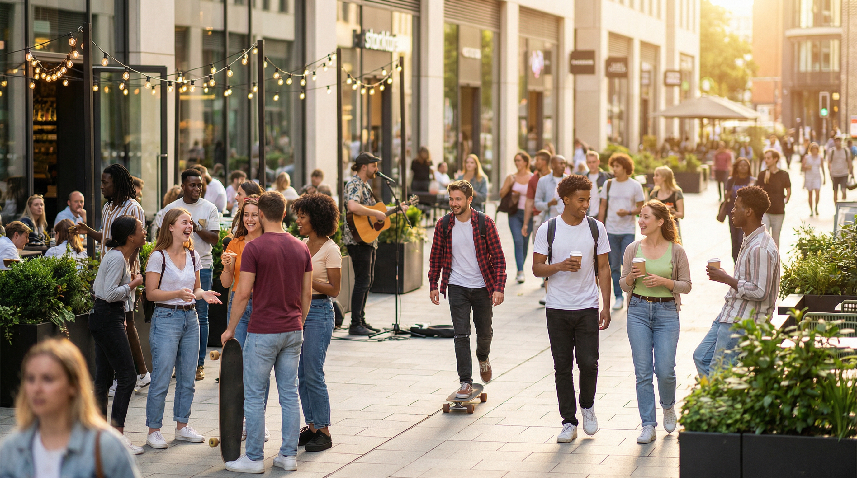 街头搭讪场景展示
